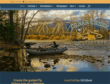 Tablet Screenshot of clearcreekoutfitters.com